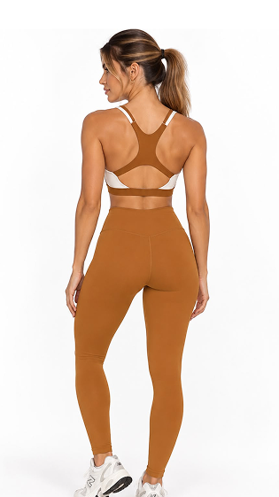 Conjunto Feminino Calça e Top Duo Training