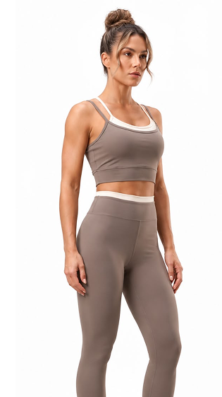 Conjunto Feminino Calça e Top Duo Running